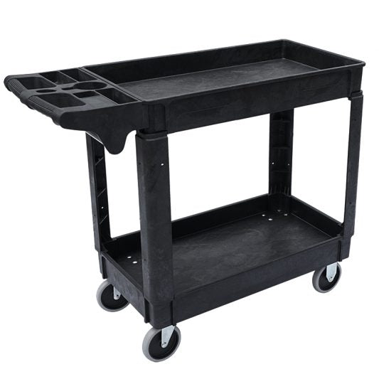 Globe (613) 5800 HD Lipped Utility Cart Medium 550lbs Capacity - 40.7"l x 16.9"w x 33.5"h