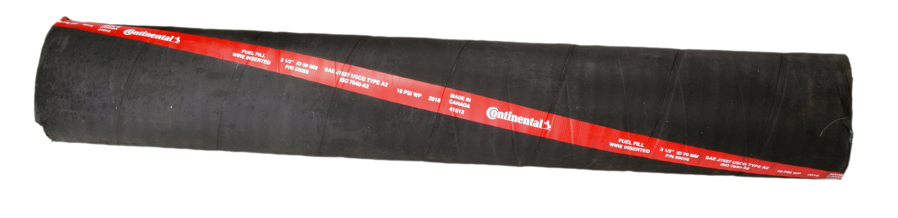 Continental (500) 58536 Fuel Fill Hose / Marine Exhaust Hose, 2-1/4" x 4'