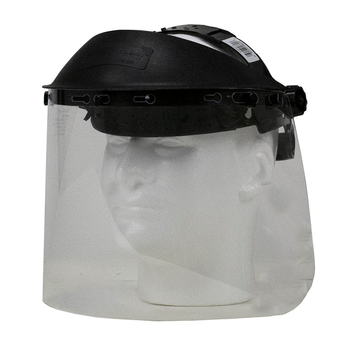 Forney (332) 58600 Face Shield with Pin-Type Headgear, Clear
