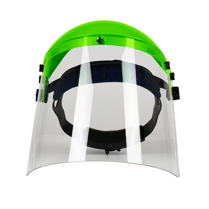 Forney (332) 58609 Command PRO Grinding Shield Assembly with Ratchet Headgear, Clear