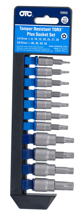 OTC/Bosch (142) 5905 11 PC TAMPER RESISTANT TORX
