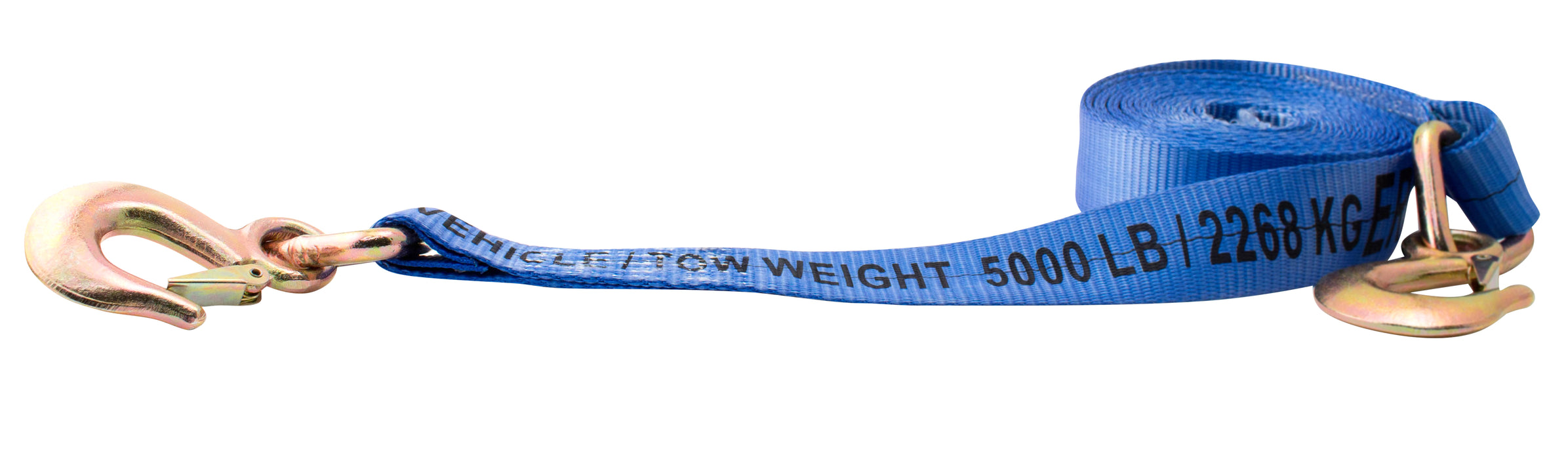 Erickson 59301 2" x 20' DELUXE TOW STRAP W/CAST HK