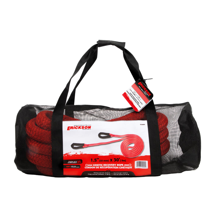 Erickson (447) 59404 1.5″ x 30′ – 59,000 lb. Kinetic Recovery Rope