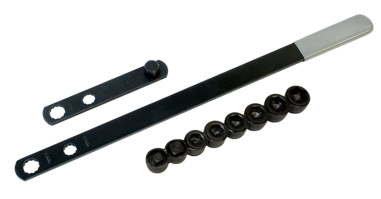Lisle (371) 59800 Releases Tension on Serpentine Belts With a Spring Loaded Idler Pulley. This too