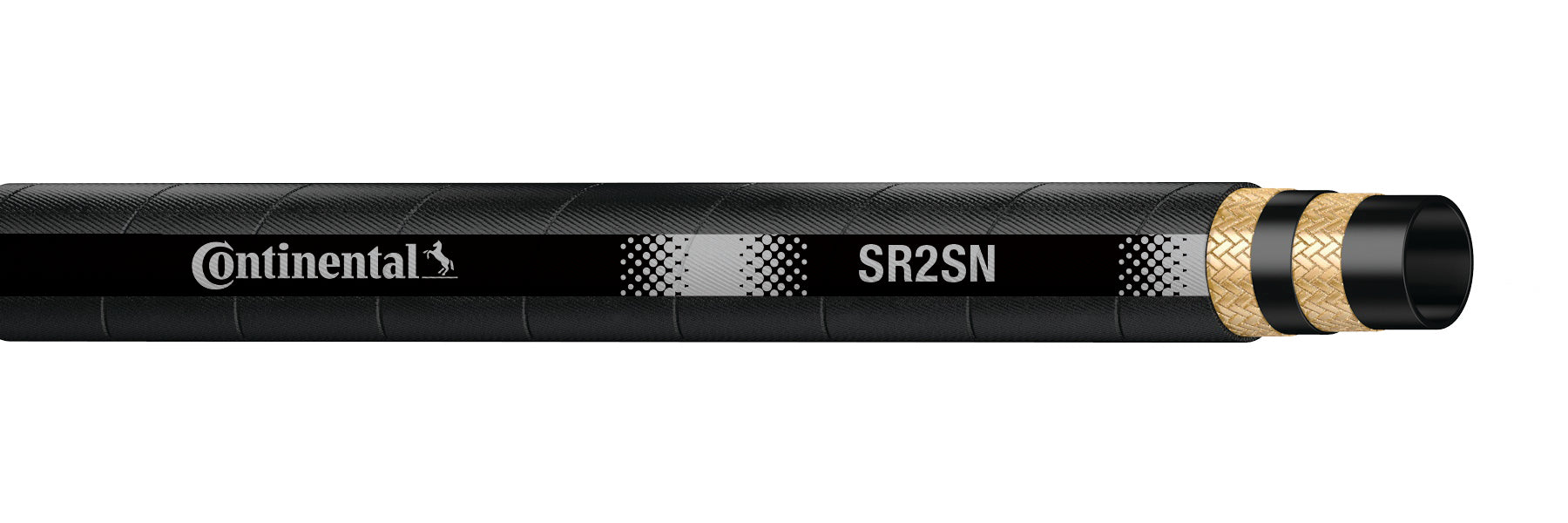 Continental Hydraulic (510) SR2SN-20X50CL SR2SN 1-1/4" 100R2AT/2SN Hose 50 FT