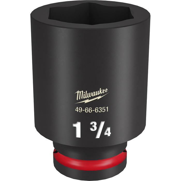 Milwaukee 49-66-6351 SHOCKWAVE Impact Duty™ 3/4"Drive 1-3/4" Deep 6 Point Socket