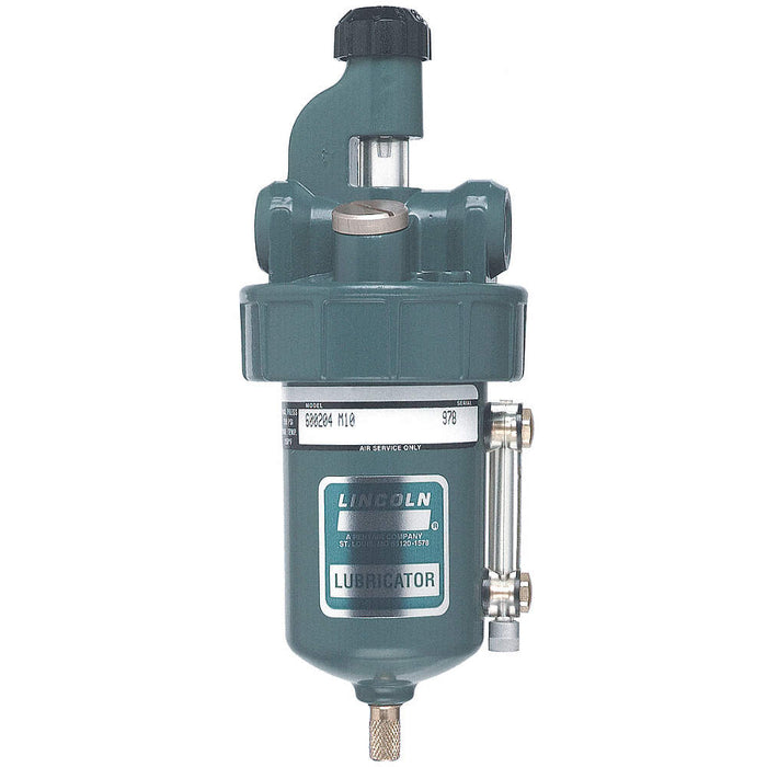 Lincoln (502) 600212 Lincoln Industrial 600212 Lubricator, 3/4 in. NPTF Thread Size, Metal Body, Sight Glass, 250 PSI Max Operating Pressure