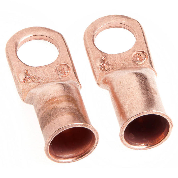 Forney (332) 60095 Lug for Number 1 Cable, 3/8 in Stud, Premium Copper