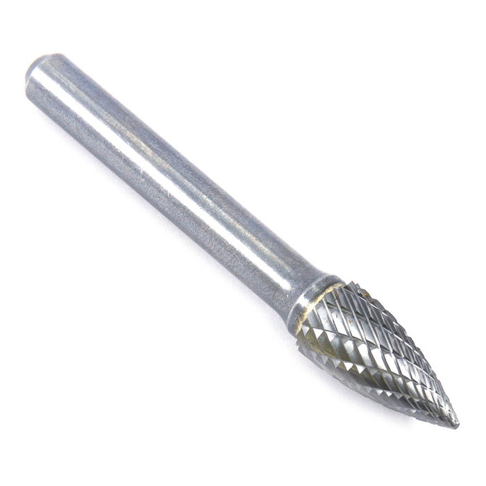 Forney (332) 60127 Tungsten Carbide Burr, 3/8 in Tree Pointed (SG-3)