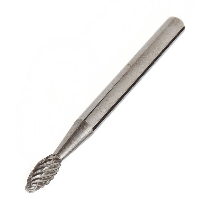 Forney (332) 60137 Tungsten Carbide Burr, 1/8 in Tree Pointed (SH-41)