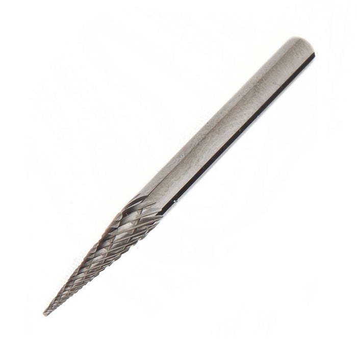 Forney (332) 60138 Tungsten Carbide Burr, 1/8 in Taper Pointed (SM-42)