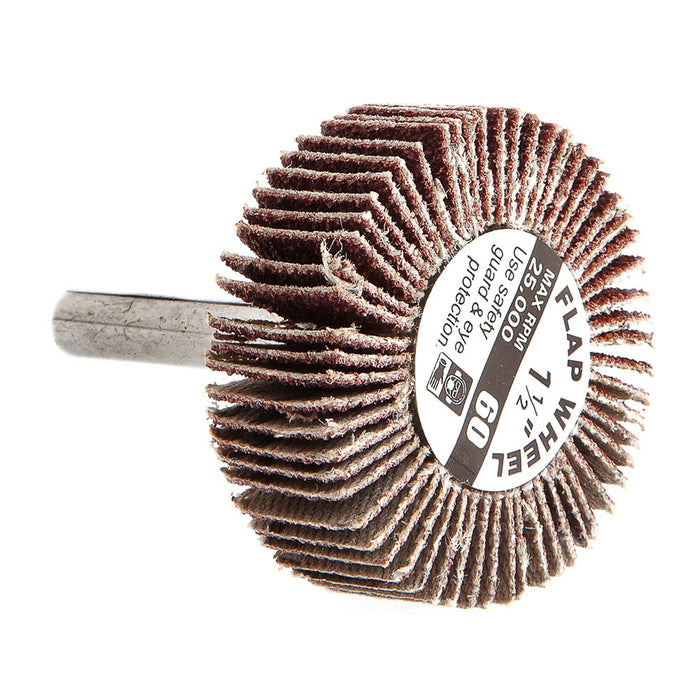 Forney (332) 60187 Flap Wheel, Shank Mounted, 1-1/2 in x 1/2 in