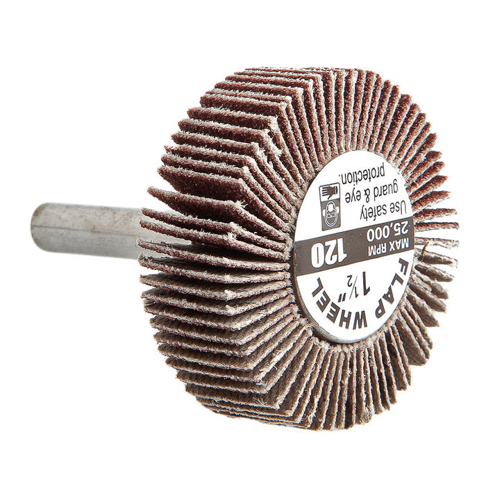 Forney (332) 60189 Flap Wheel, Shank Mounted, 1-1/2 in x 1/2 in