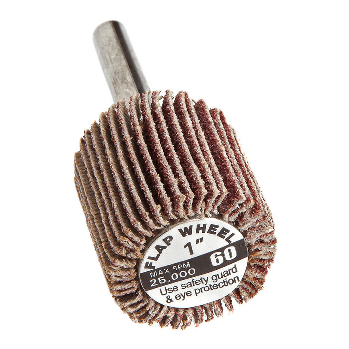 Forney (332) 60190 Flap Wheel, Shank Mounted, 1 in x 1 in