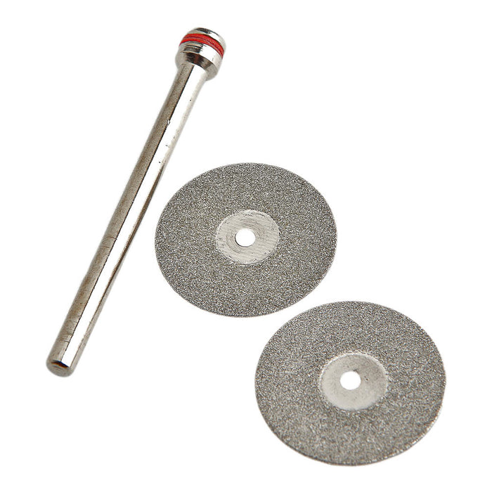Forney (332) 60250 Diamond Wheel Kit, 3/4 in with 1/8 in Mandrel, 3-Piece