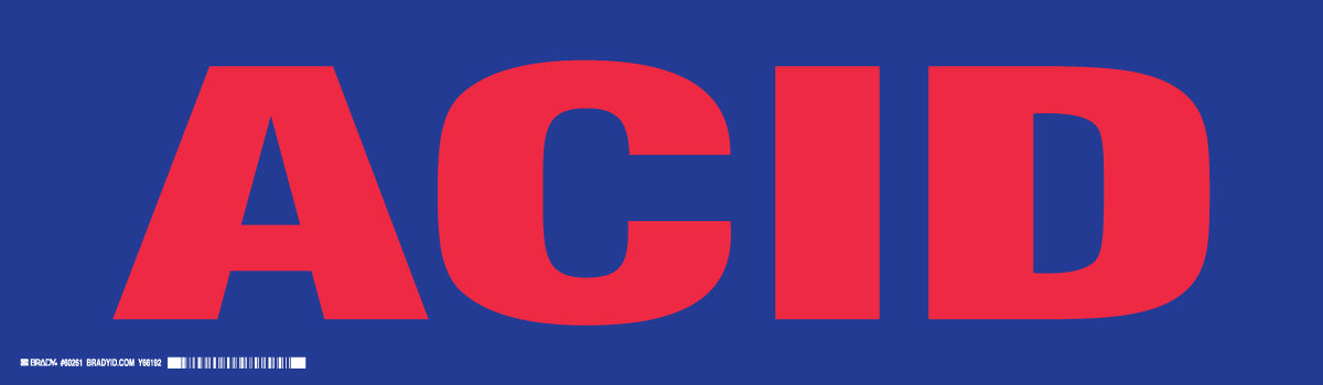 Brady 60261 Cabinet Label