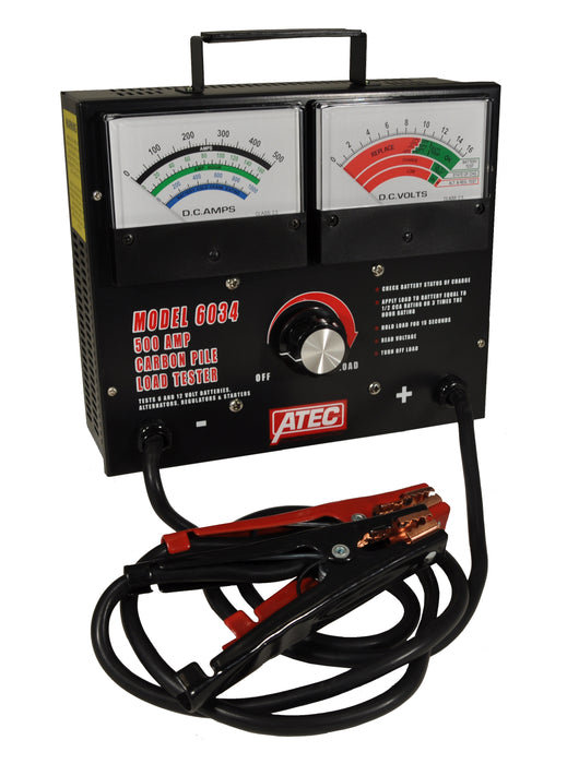 Associated Equipment 6034 Carbon Pile Load Tester, Analog, 500 Amps