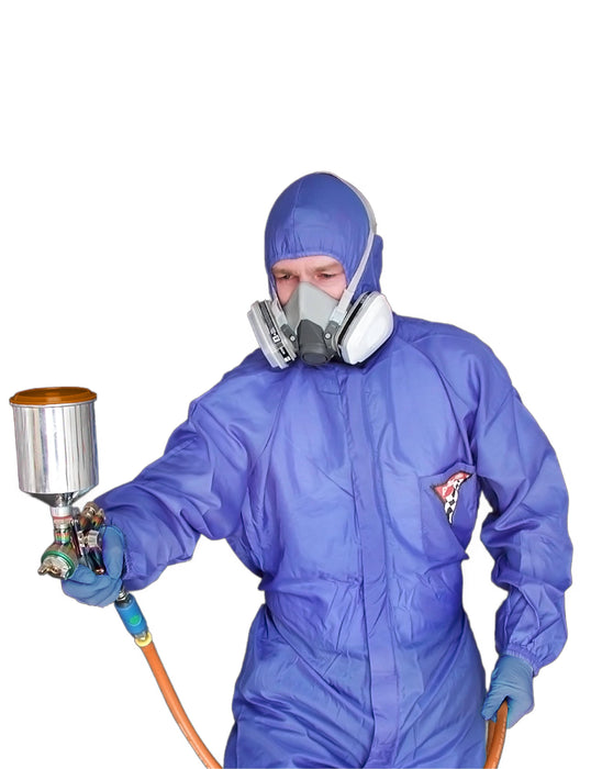 FBS Distribution (327) 60402 Proplus Gard - Paint & Work Suits - Blue - Large, 100% Nylon
