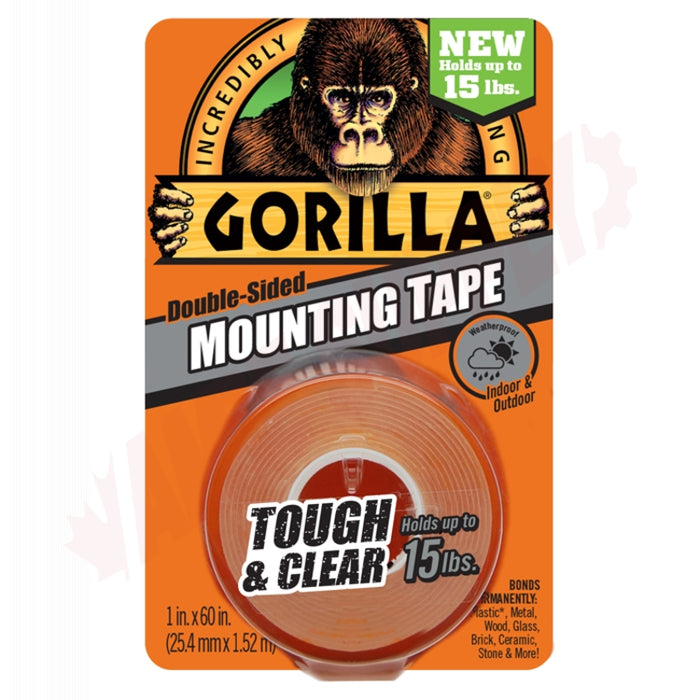 Gorilla Glue (218) 6065102 Gorilla Mounting Tape.