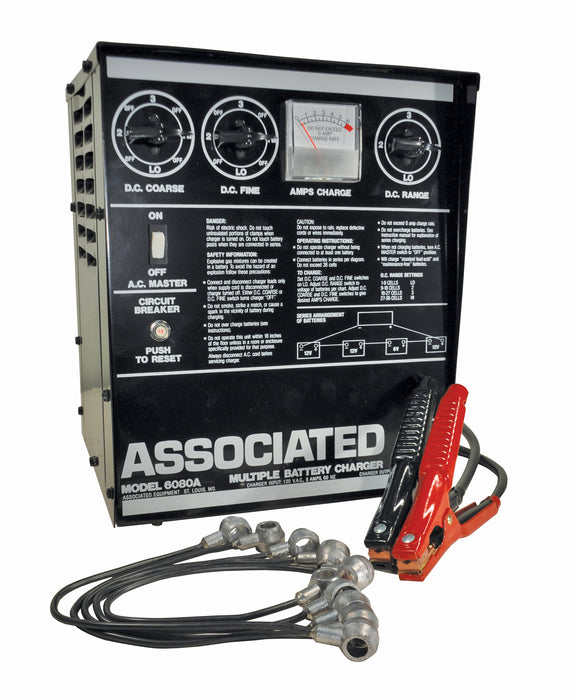 Associated Equipment (702) 6080A 6 AMP 1-36 CELLS SERIES CHARGER