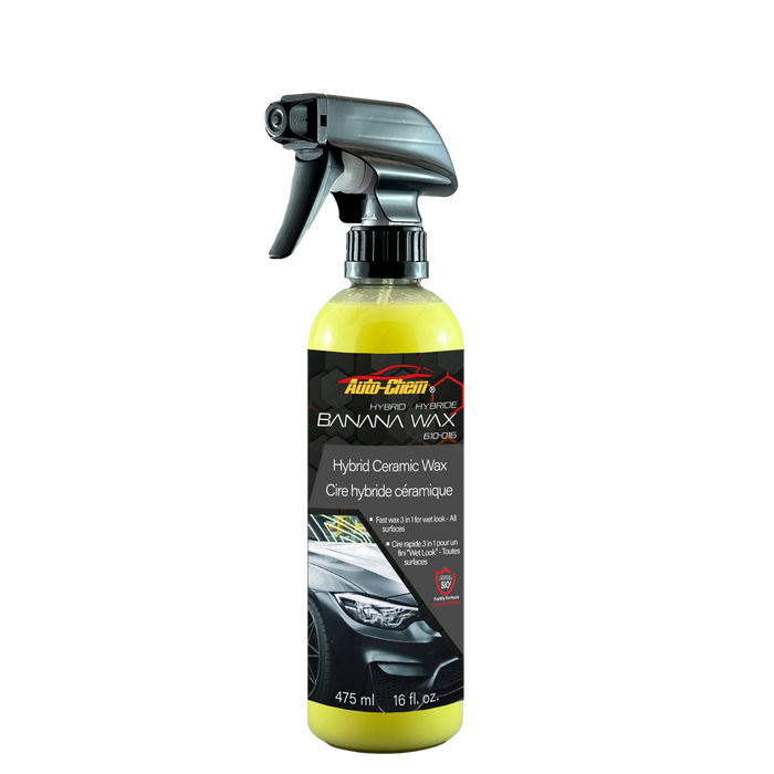 Auto-Chem (342) 610-016 BANANA WAX Hybrid Ceramic Wax, 500ML