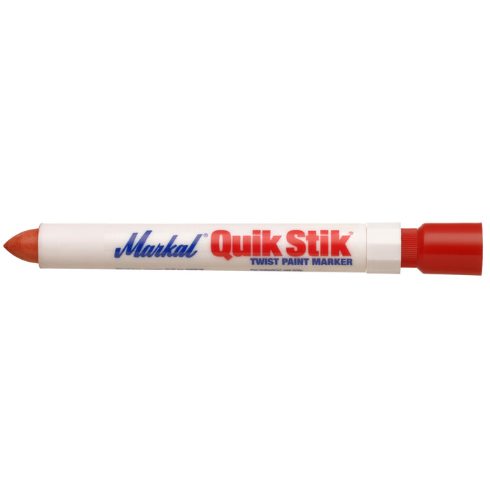 La-Co/Markal 61049 Quik Stik® - Fast-drying twist-up paint marker - Red