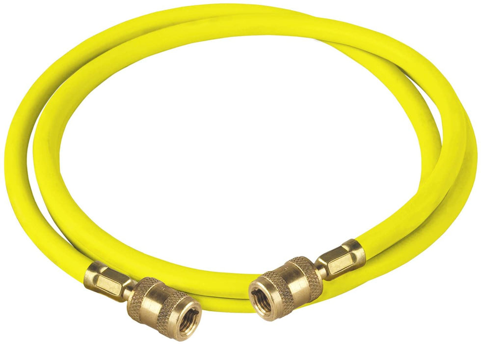 Robinair (142) 61096 Robinair 61096 Yellow 96" Enviro-Guard Hose for R-134A