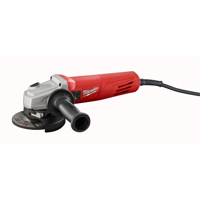 Milwaukee (366) 6146-33 11 Amp 4-1/2" Small Angle Grinder Slide, Lock-On