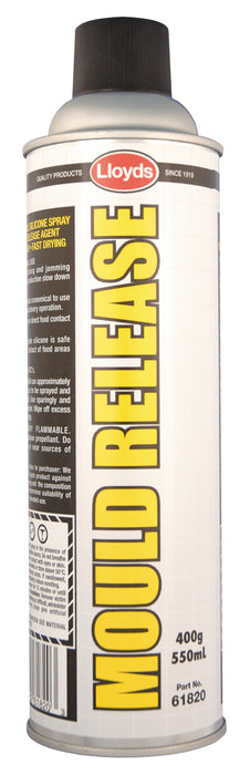 Lloyds Laboratories (947) 61820 Silicone based mould release, 400 g (20 oz) aerosol