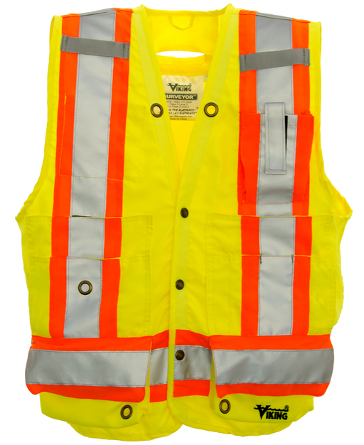 Viking 6195G-XXL Viking Surveyor's Safety Vest