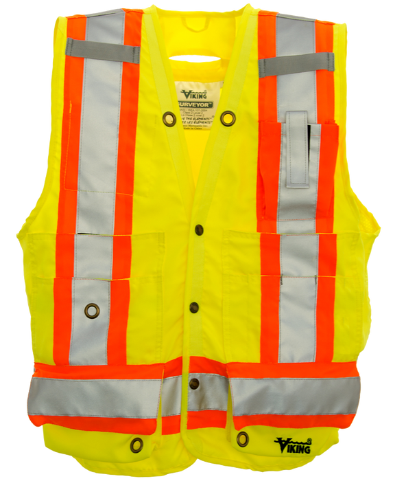 Viking 6195G-XXL Viking Surveyor's Safety Vest