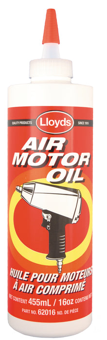 Lloyds Laboratories (947) 62016 Air motor oil, 455 mL (16 oz) bottle