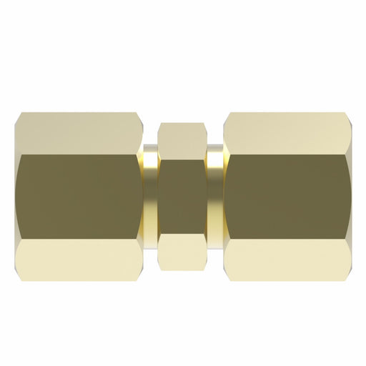 WHD 62X3 BRASS COMP 3/16 TUBE UNION