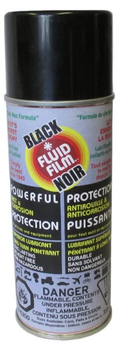 NLS 6300 FLUID FILM BLACK AS, RUST/CORROSION PROTECTION, SUPERIOR LUBRICANT, AEROSOL 333G
