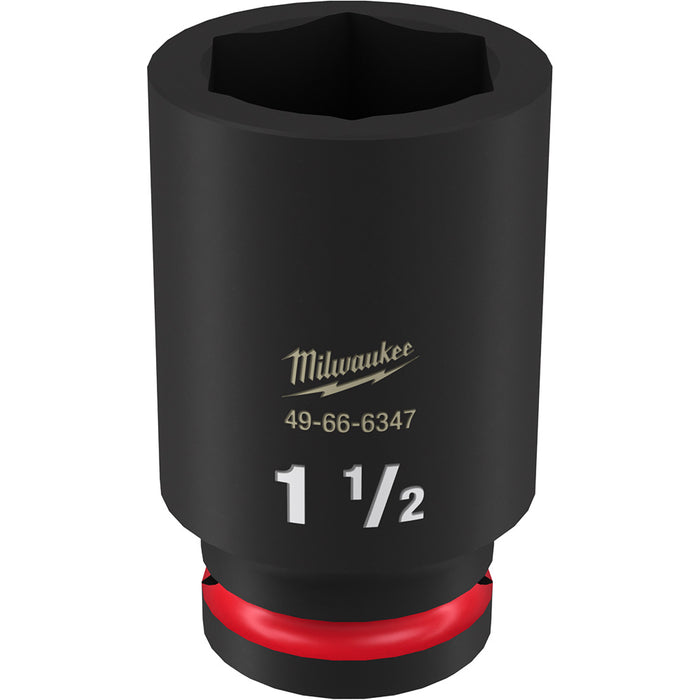 Milwaukee (366) 49-66-6347 SHOCKWAVE Impact Duty™ 3/4"Drive 1-1/2" Deep 6 Point Socket