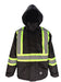 Viking 6326JB-L Open Road Hi-Vis Class1Insul150D Jacket Black (Size Large)