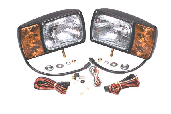 Grote (522) 63451-4 Snowplow Light Kit With Universal Wiring Harness