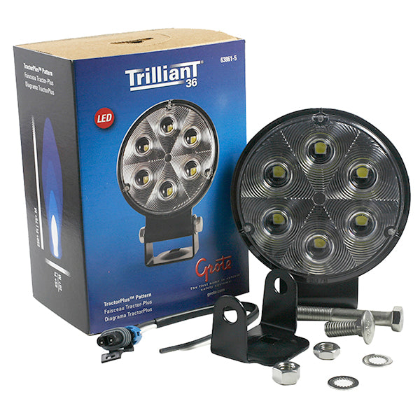 Grote 63861-5 Trilliant® 36 LED Work Light