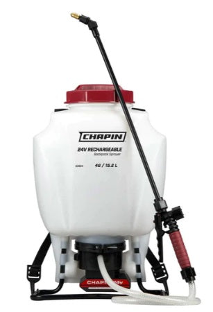 Chapin 63924 Chapin 4 Gallon 24V Rechargeable Battery Powered Backpack Sprayer