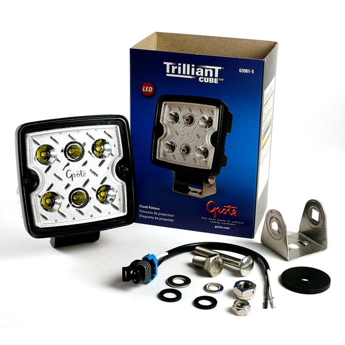 Grote (522) 63981-5 Trilliant® Cube LED Work Lights