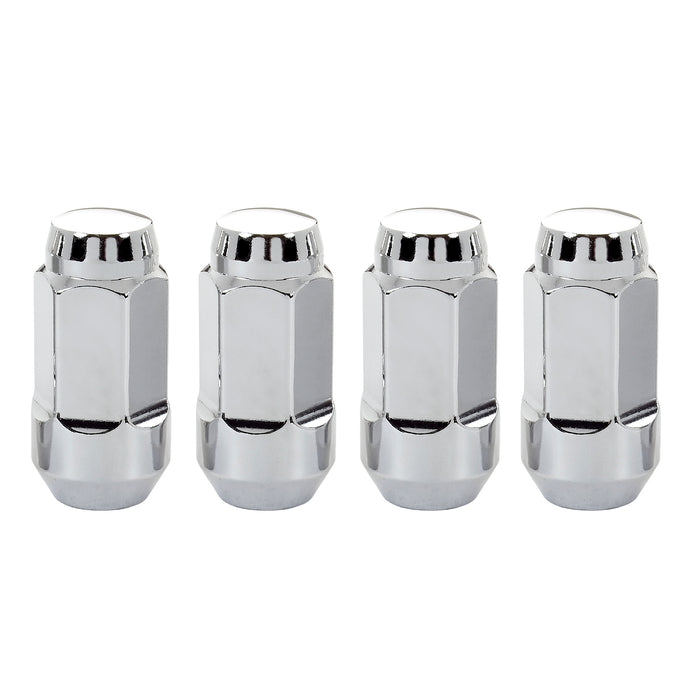 McGard (173) 64033 Chrome Bulge Cone Seat Style Lug Nut Set (M14 x 1.5 Thread Size) - Set of 4 Lug Nuts