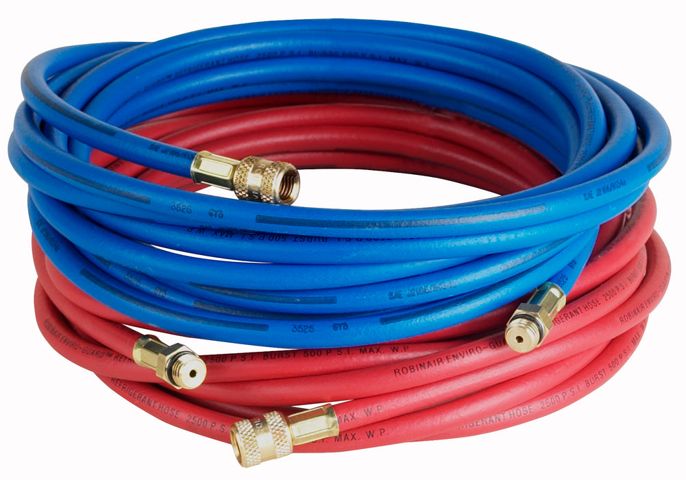 Robinair (142) 64240 20FT HOSE SET FOR R-134A 14MM