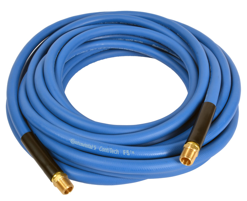 Continental (500) 65176 1/4" X 25' Premium F5™ Blue Flexible TPE Air Hose