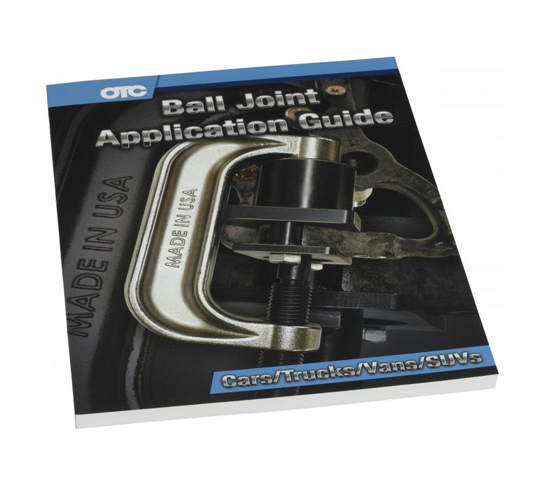 OTC/Bosch (142) 6529MAN-17 BALL JOINT APPLICATION GUIDE