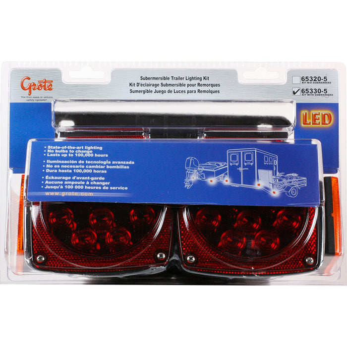 Grote 65330-5 Submersible LED Trailer Lighting Kits