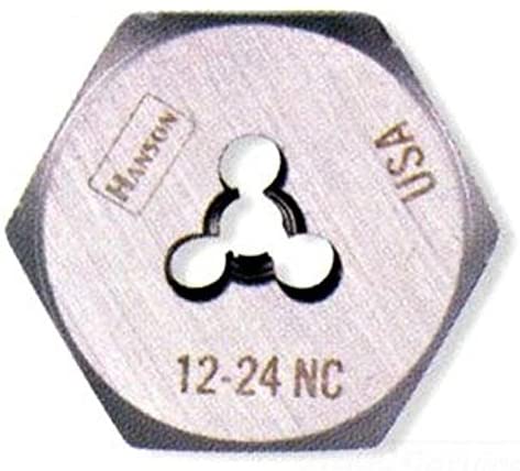 Irwin (928) 6545 IRWIN HANSON Hexagon Fractional Die, 1/2-inch - 20 NF, 1-inch Across (6545)