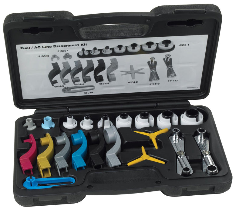 OTC/Bosch (142) 6554 FUEL/AC LINE DISCONNECT KIT