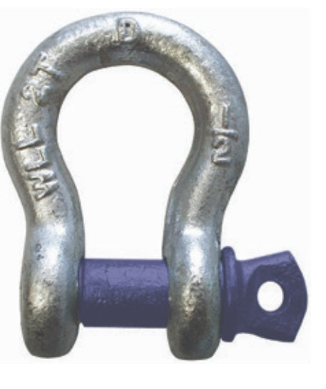 Dynaline 66001 Anchor Shackle 5/16, 3/4 Ton WLL