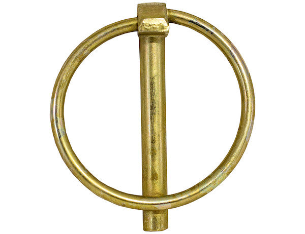 Buyers Products (577) 6600320 20-Pack Yellow Zinc Plated Lynch Pin - 3/16IN Diameter x 1-3/8IN Long with Ring