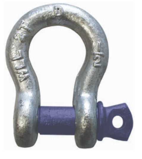 Dynaline 66008 Anchor Shackle 1, 8-1/2 Ton WLL